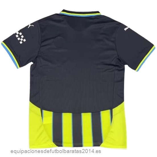 Nuevo Tailandia 2ª Camiseta Manchester City 24/25 Verde Baratas